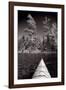 Lake Kayaking BW-Steve Gadomski-Framed Photographic Print