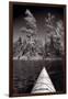 Lake Kayaking BW-Steve Gadomski-Framed Premium Photographic Print