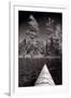 Lake Kayaking BW-Steve Gadomski-Framed Photographic Print