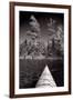 Lake Kayaking BW-Steve Gadomski-Framed Photographic Print