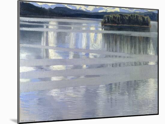 Lake Keitele, 1905-Akseli Gallen-Kallela-Mounted Giclee Print