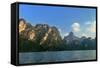 Lake Khao Sok-Boroda-Framed Stretched Canvas