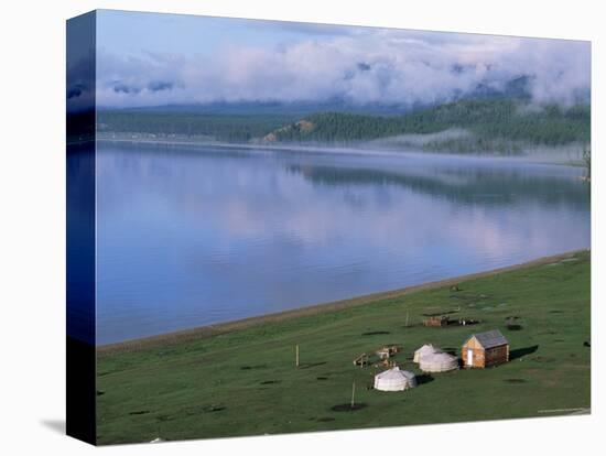 Lake Khovsgol Nuur, Khovsgol, Mongolia, Central Asia-Bruno Morandi-Stretched Canvas