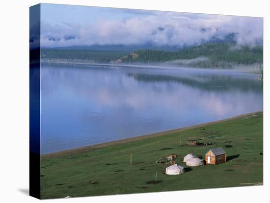 Lake Khovsgol Nuur, Khovsgol, Mongolia, Central Asia-Bruno Morandi-Stretched Canvas