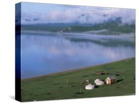 Lake Khovsgol Nuur, Khovsgol, Mongolia, Central Asia-Bruno Morandi-Stretched Canvas