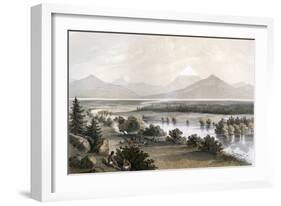 Lake Klamath Ca-null-Framed Art Print