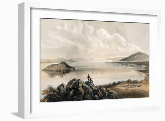 Lake Klamath Ca-null-Framed Art Print