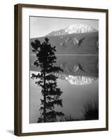 Lake Kluane with Snow-Capped Mountains Reflected in Lake-J^ R^ Eyerman-Framed Photographic Print