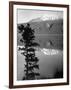 Lake Kluane with Snow-Capped Mountains Reflected in Lake-J^ R^ Eyerman-Framed Photographic Print