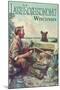 Lake Koshkonong, Wisconsin - Camping Scene-Lantern Press-Mounted Art Print