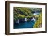 Lake Kozjak and Travertine Cascades on the Korana River, Plitvice Lakes National Park, Croatia-Russ Bishop-Framed Photographic Print