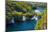 Lake Kozjak and Travertine Cascades on the Korana River, Plitvice Lakes National Park, Croatia-Russ Bishop-Mounted Photographic Print