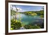 Lake Kozjak, Plitvice Lakes in the National Park Plitvicka Jezera, Croatia-Martin Zwick-Framed Photographic Print