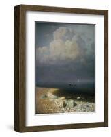 Lake Ladoga, 1873-Arkip Ivanovic Kuindzi-Framed Giclee Print