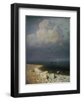 Lake Ladoga, 1873-Arkip Ivanovic Kuindzi-Framed Giclee Print