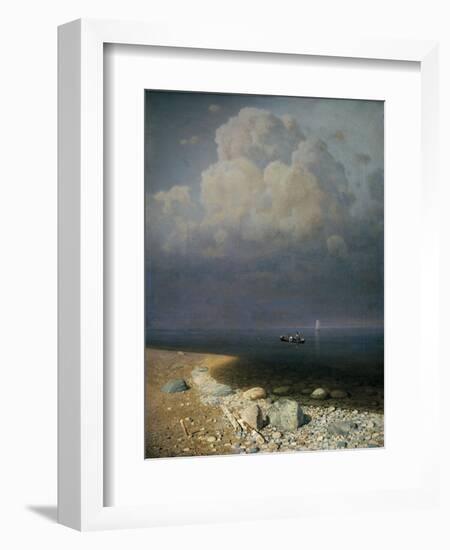 Lake Ladoga, 1873-Arkip Ivanovic Kuindzi-Framed Giclee Print