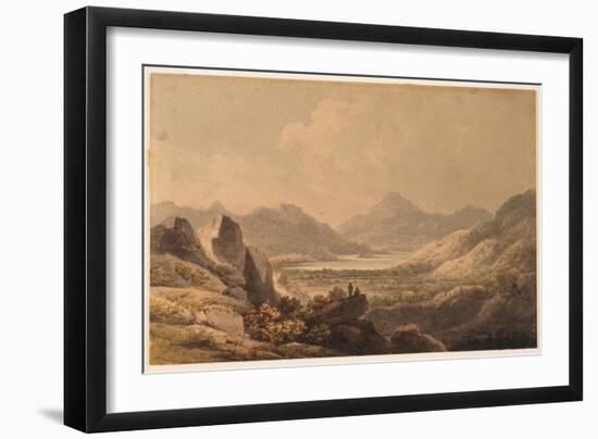 Lake Landscape (Killarney?), Early 19th Century-Francis Nicholson-Framed Giclee Print