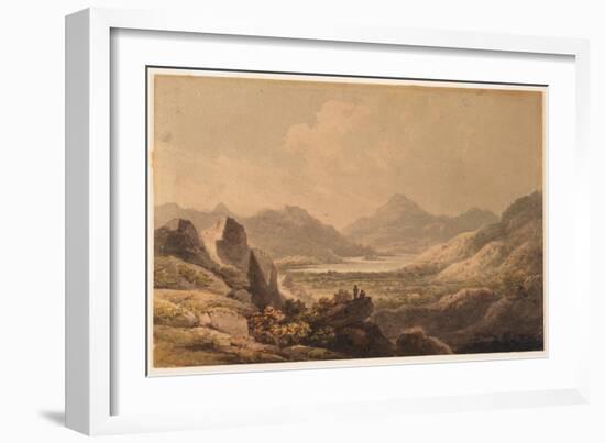 Lake Landscape (Killarney?), Early 19th Century-Francis Nicholson-Framed Giclee Print