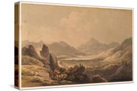 Lake Landscape (Killarney?), Early 19th Century-Francis Nicholson-Stretched Canvas