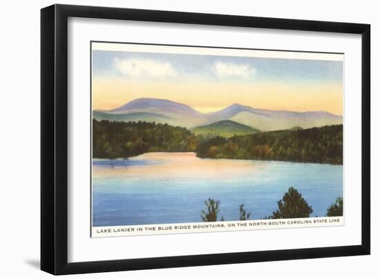 Lake Lanier, South Carolina-null-Framed Art Print