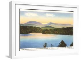 Lake Lanier, South Carolina-null-Framed Art Print