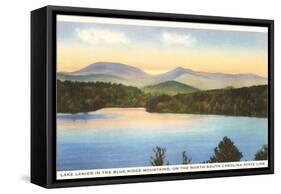 Lake Lanier, South Carolina-null-Framed Stretched Canvas