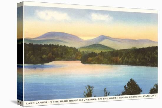 Lake Lanier, South Carolina-null-Stretched Canvas