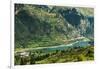 Lake Lanuza reservoir in the scenic upper Tena Valley of the Aragon Pyrenees, Lanuza, Sallent de Ga-Robert Francis-Framed Photographic Print