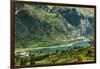 Lake Lanuza reservoir in the scenic upper Tena Valley of the Aragon Pyrenees, Lanuza, Sallent de Ga-Robert Francis-Framed Photographic Print