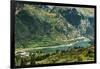 Lake Lanuza reservoir in the scenic upper Tena Valley of the Aragon Pyrenees, Lanuza, Sallent de Ga-Robert Francis-Framed Photographic Print