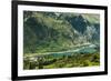 Lake Lanuza reservoir in the scenic upper Tena Valley of the Aragon Pyrenees, Lanuza, Sallent de Ga-Robert Francis-Framed Photographic Print