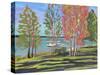 Lake Leelanau-Suzanne Allard-Stretched Canvas