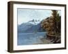 Lake Leman, 1874-Gustave Courbet-Framed Giclee Print