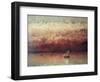 Lake Leman with Setting Sun, circa 1876-Gustave Courbet-Framed Giclee Print