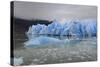 Lake-Level View of Blue Ice at the Glacier Face and Iceberg-Eleanor Scriven-Stretched Canvas