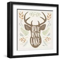 Lake Life III Green-Wellington Studio-Framed Art Print