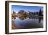 Lake Limedes, province of Belluno, Veneto, Italy-ClickAlps-Framed Photographic Print