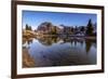 Lake Limedes, province of Belluno, Veneto, Italy-ClickAlps-Framed Photographic Print