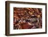 Lake Lodge Interior Yellowstone-Steve Gadomski-Framed Photographic Print