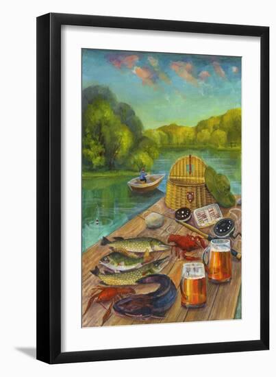 Lake Lodge-ZPR Int’L-Framed Giclee Print