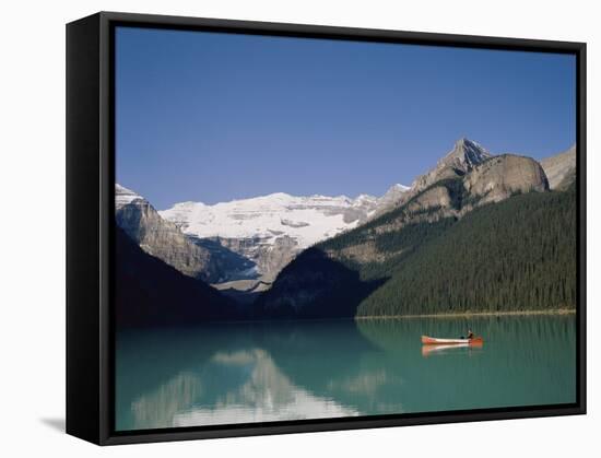 Lake Louise, Alberta, Canada-null-Framed Stretched Canvas