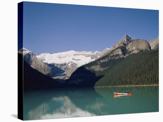 Lake Louise, Alberta, Canada-null-Stretched Canvas