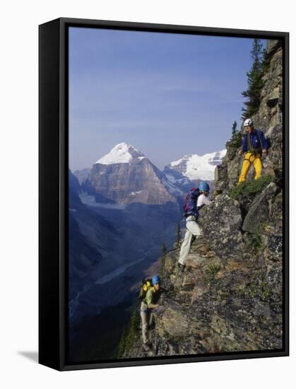 Lake Louise, Alberta, Canada-null-Framed Stretched Canvas