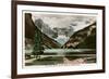 Lake Louise, Alberta, Canada-null-Framed Art Print