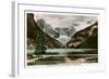 Lake Louise, Alberta, Canada-null-Framed Art Print