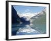 Lake Louise at Dawn, Alberta, CAN-Claire Rydell-Framed Photographic Print