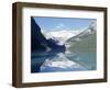 Lake Louise at Dawn, Alberta, CAN-Claire Rydell-Framed Photographic Print