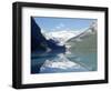 Lake Louise at Dawn, Alberta, CAN-Claire Rydell-Framed Photographic Print