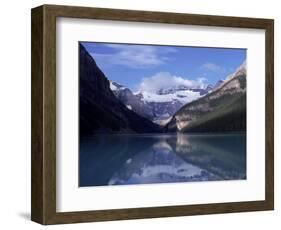 Lake Louise at Dawn, Alberta, CAN-Claire Rydell-Framed Photographic Print