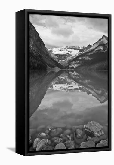 Lake Louise, Banff National Park, Alberta, Canada-Michel Hersen-Framed Stretched Canvas